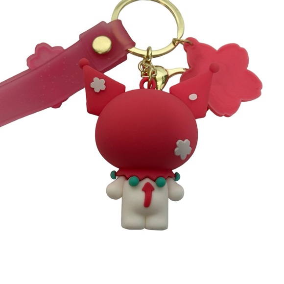Kuromi 3D Rubber Keychain NWT - Picture 6 of 13